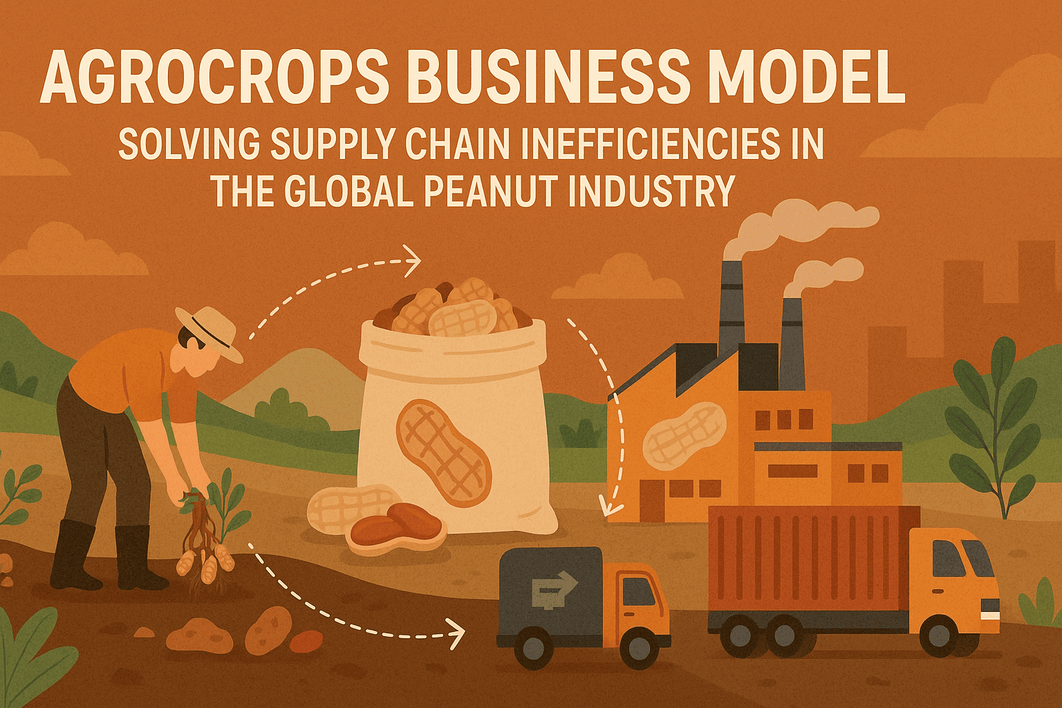 Agrocrops business model solving supply chain inefficiencies in the global peanut industry