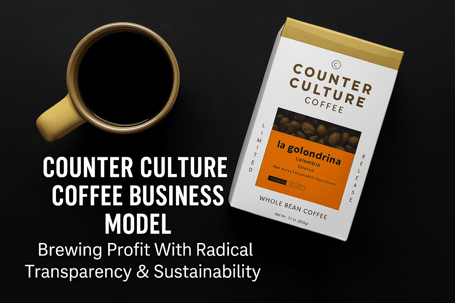Counter culture coffee business model brewing profit with radical transparency sustainability