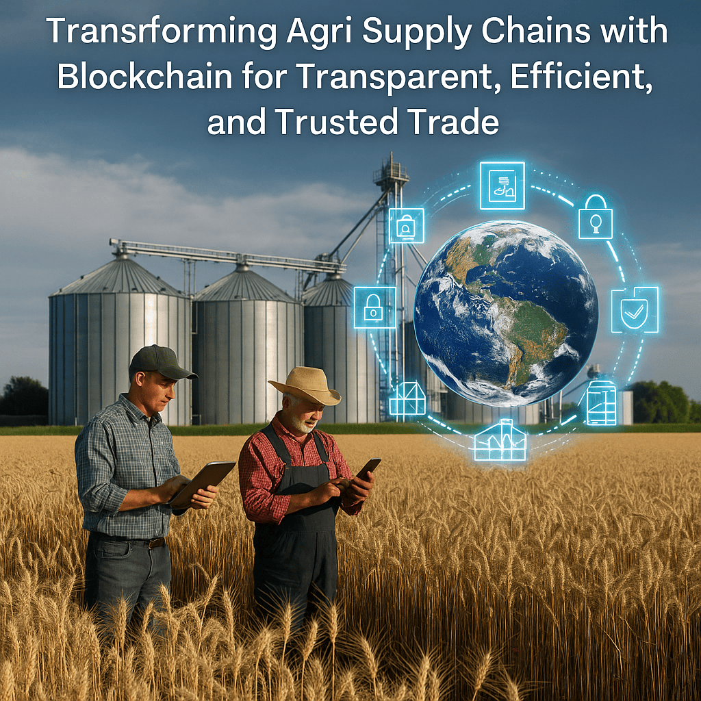 Grainchains business model transforming agri supply chains with blockchain for transparent efficient and trusted trade