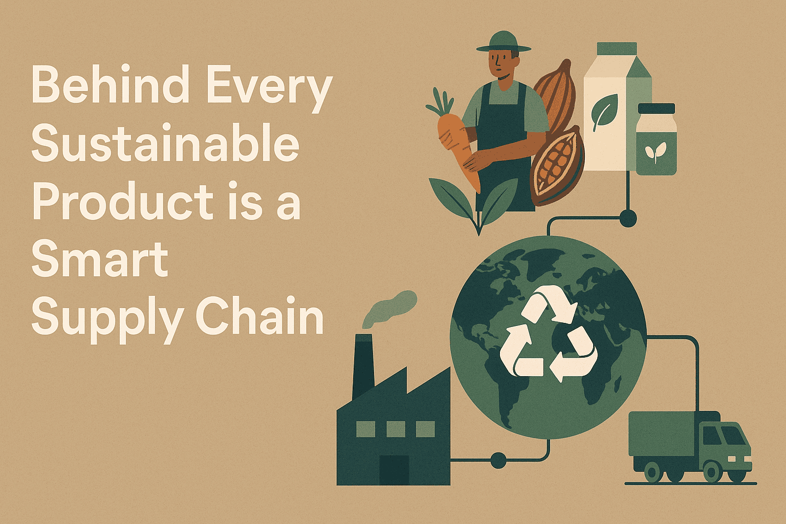 Behind every sustainable product is a smart supply chain