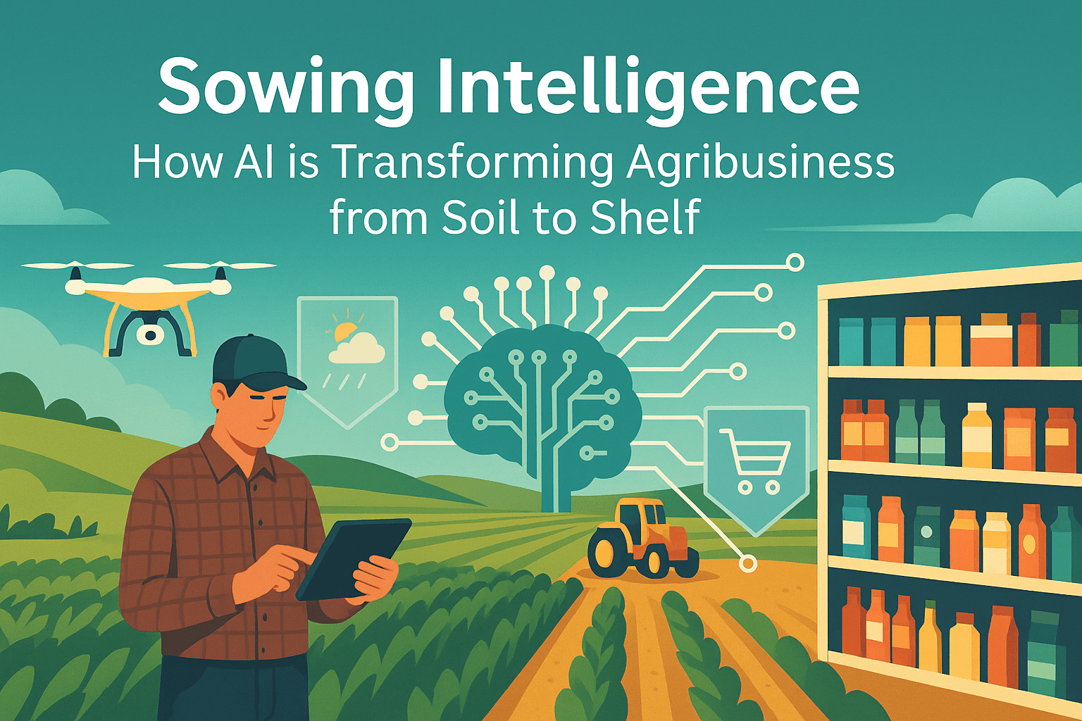Sowing intelligence how ai is transforming agribusiness from soil to shelf